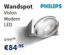 Promoties Wandspot - Philips - Geldig van 12/09/2013 tot 25/09/2013 bij Cevo Market
