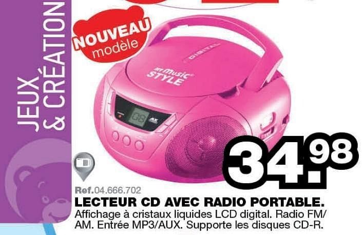 maxi toys lecteur cd