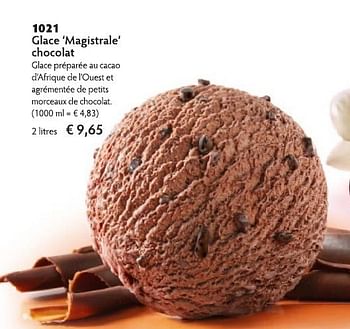 Promotions Glace `magistrale` chocolat - Produit maison - Bofrost - Valide de 01/10/2013 à 28/03/2014 chez Bofrost