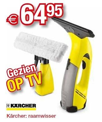 Promoties Kärcher: raamwisser - Kärcher - Geldig van 04/10/2013 tot 25/10/2013 bij Euro Shop