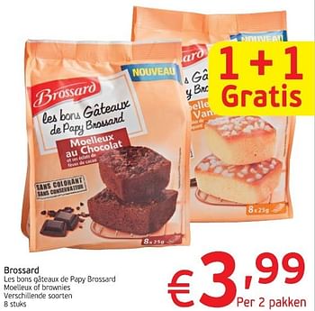 Brossard Brossard Les Bons Gateaux De Papy Brossard En Promotion Chez Intermarche