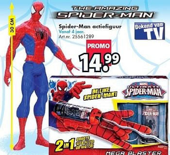 Spider-man actiefiguur Promotie bij Bart Smit