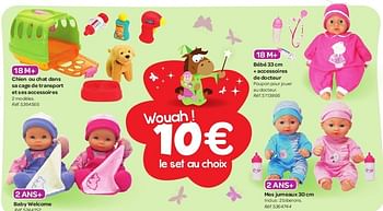 Promotion Carrefour Chien Ou Chat Dans Sa Cage De Transport Et Ses Accessoires Produit Maison Carrefour Jouets Valide Jusqua 4 Promobutler