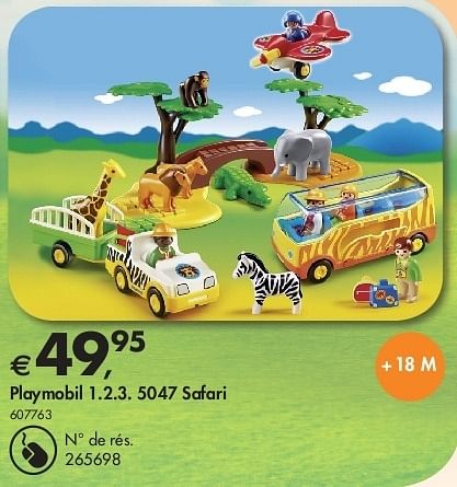playmobil 123 safari 5047