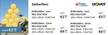 Promoties Spijkerflens - Isover - Geldig van 24/10/2013 tot 11/11/2013 bij Cevo Market