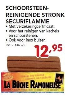 Promoties Schoorsteen reinigende stronk securiflamme - La buche ramoneuse - Geldig van 28/10/2013 tot 23/11/2013 bij Group Meno