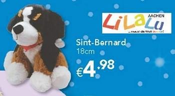 Promoties Sint-bernard - LiLaLu - Geldig van 29/10/2013 tot 06/12/2013 bij Euro Shop