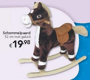 Promoties Schommelpaard - Huismerk - Euroshop - Geldig van 29/10/2013 tot 06/12/2013 bij Euro Shop