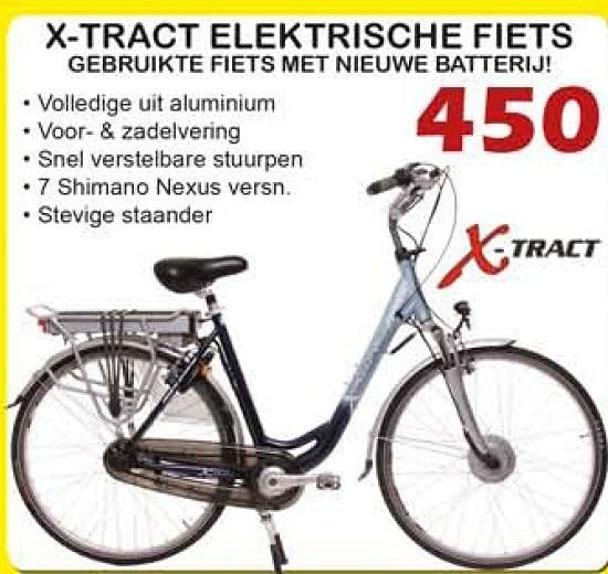 X tract X tract elektrische fiets En promotion chez Itek