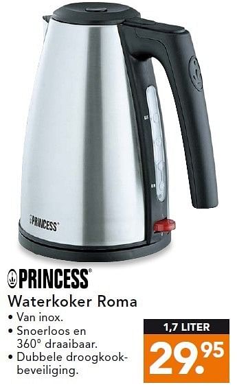 Conjugeren Voorwaardelijk Tandheelkundig Princess Princess waterkoker roma - Promotie bij Blokker