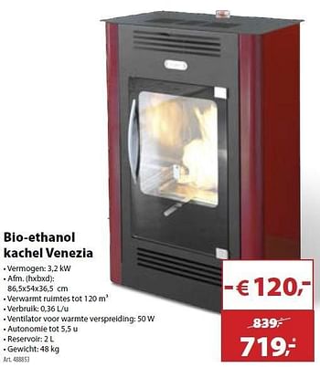 Me Meerdere Verdampen Huismerk - Gamma Bio-ethanol kachel venezia - Promotie bij Gamma