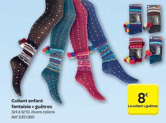 Carrefour best sale collant fille