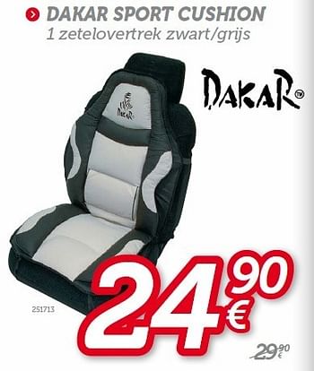 Promoties Dakar sport cushion - Dakar - Geldig van 12/11/2013 tot 07/12/2013 bij Auto 5