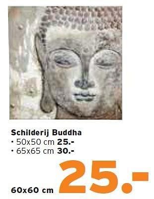 - Kwantum Schilderij buddha - Promotie Kwantum