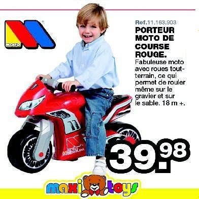 Porteur maxi sales toys