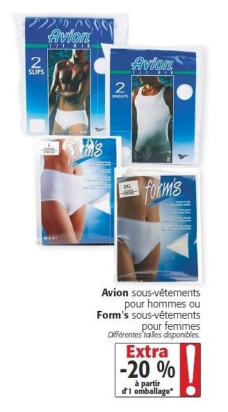 Avion Avion sous v tements pour hommes ou form s sous v tements