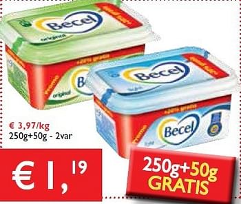 Promoties Becel - Becel - Geldig van 21/11/2013 tot 03/12/2013 bij Prima