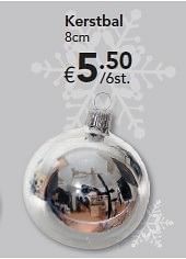 Promoties Kerstbal - Huismerk - Euroshop - Geldig van 22/11/2013 tot 31/12/2013 bij Euro Shop