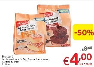 Brossard Brossard Les Bons Gateaux De Papy Brossard Of Brownies En Promotion Chez Intermarche