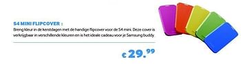 Promoties S4 mini flipcover - Samsung - Geldig van 01/12/2013 tot 31/12/2013 bij The Phone House