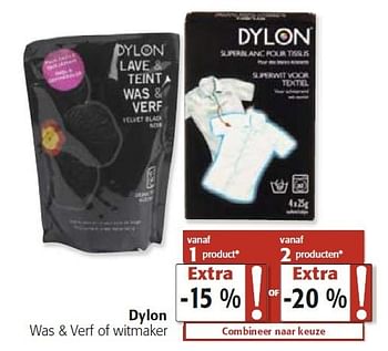 straal site galerij Dylon Dylon was + verf of witmaker - Promotie bij Colruyt