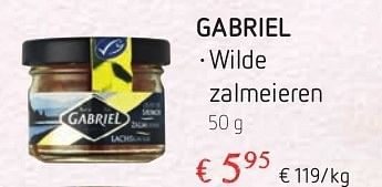 Promotions Gabriel wilde zalmeieren - Gabriel - Valide de 05/12/2013 à 31/12/2013 chez Delhaize