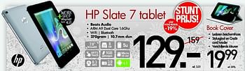 Promoties Hp slate 7 tablet - HP - Geldig van 07/12/2013 tot 31/12/2013 bij PC Center