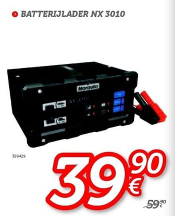 Promoties Batterijlader nx3010 - Huismerk - Auto 5  - Geldig van 09/12/2013 tot 04/01/2014 bij Auto 5