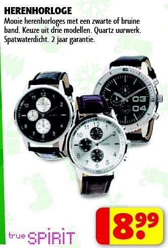 Kruidvat discount horloge heren