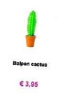 Promoties Balpen cactus - Huismerk - Free Time - Geldig van 16/12/2013 tot 05/01/2014 bij Freetime