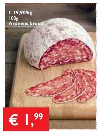Promoties Ardeens brood - Huismerk - Prima - Geldig van 02/01/2014 tot 14/01/2014 bij Prima