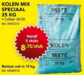 Promoties Kolen mix speciaal - Huismerk - Group Meno  - Geldig van 06/01/2014 tot 29/01/2014 bij Group Meno