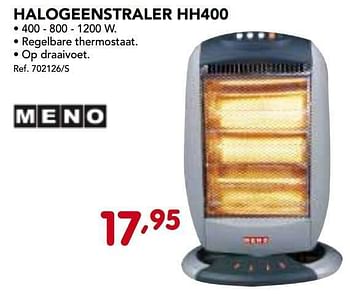 Promoties Halogeenstraler hh400 - Huismerk - Group Meno  - Geldig van 06/01/2014 tot 29/01/2014 bij Group Meno