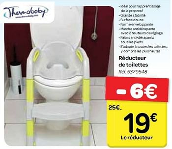 Thermobaby Reducteur De Toilettes En Promotion Chez Carrefour