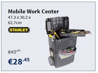 Promoties Mobile work center - Stanley - Geldig van 16/01/2014 tot 29/01/2014 bij Cevo Market