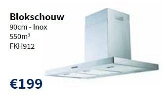 Promoties Blokschouw fkh912 - Exquisit - Geldig van 16/01/2014 tot 29/01/2014 bij Cevo Market