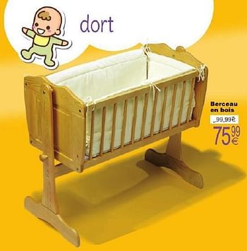 Produit Maison Cora Berceau En Bois En Promotion Chez Cora