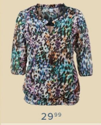 Promoties Blouse dames - Huismerk - MS Mode - Geldig van 01/02/2014 tot 28/02/2014 bij MS Mode