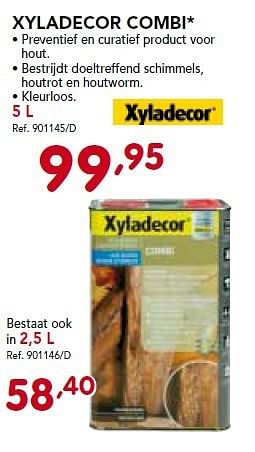Promoties Xyladecor combi - Xyladecor - Geldig van 03/02/2014 tot 22/02/2014 bij Group Meno