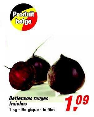 Promotions Betteraves rouges fraîches - Produit maison - Makro - Valide de 12/02/2014 à 25/02/2014 chez Makro