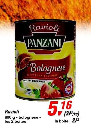 Promotions Ravioli - Panzani - Valide de 12/02/2014 à 25/02/2014 chez Makro