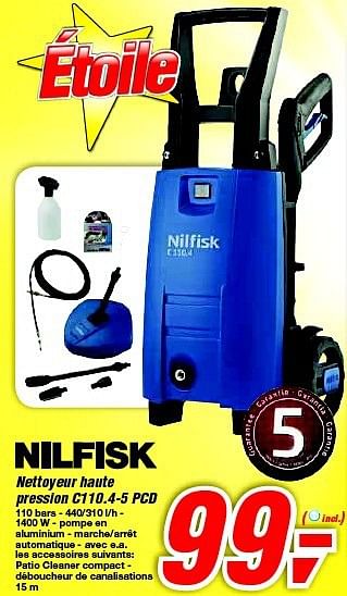 Promotions Compresseur wdv2400-10-50k - Nilfisk - Valide de 12/02/2014 à 25/02/2014 chez Makro