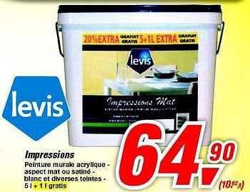 Promotions Impressions - Levis - Valide de 12/02/2014 à 25/02/2014 chez Makro