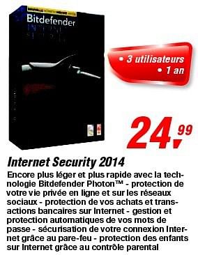 Promoties Internet security 2014 - Bitdefender - Geldig van 12/02/2014 tot 25/02/2014 bij Makro