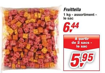 Promotions Fruittella - Fruittella - Valide de 12/02/2014 à 25/02/2014 chez Makro