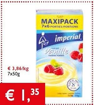 Promoties Maxipack - Imperial Desserts - Geldig van 13/02/2014 tot 25/02/2014 bij Prima