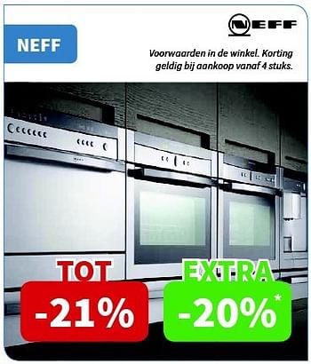 Promotions Neff inbouwtoestellen - Neff - Valide de 13/02/2014 à 26/02/2014 chez Cevo Market