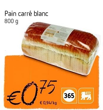Pain toast blanc - Delhaize - 250g