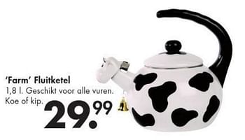 Promoties Farm fluitketel - Huismerk - Casa - Geldig van 24/02/2014 tot 30/03/2014 bij Casa