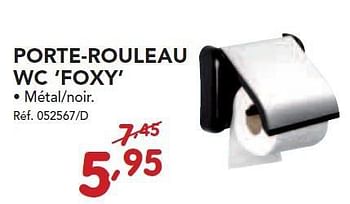 Promotions Porte-rouleau wc `foxy` - Allibert - Valide de 24/02/2014 à 22/03/2014 chez Group Meno